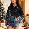 Children's Christmas printed sweater