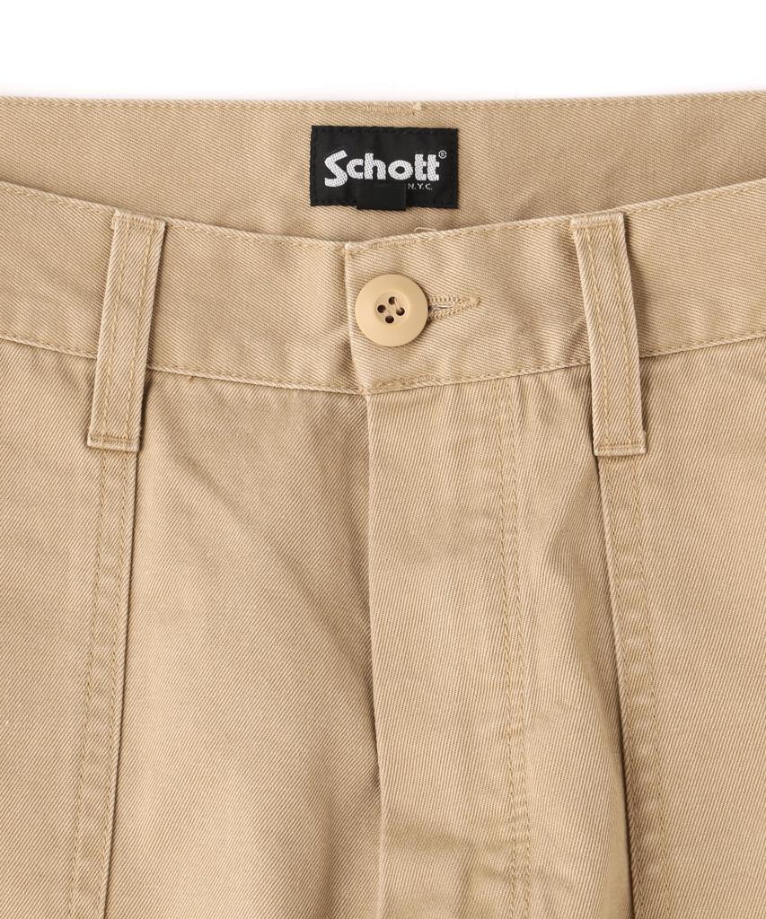 Schott Classic Baker Pants, Men's, Size S (180), Khaki, 782-5910007