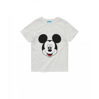 Tnt Mickey Kids Tee Light Heather Grey