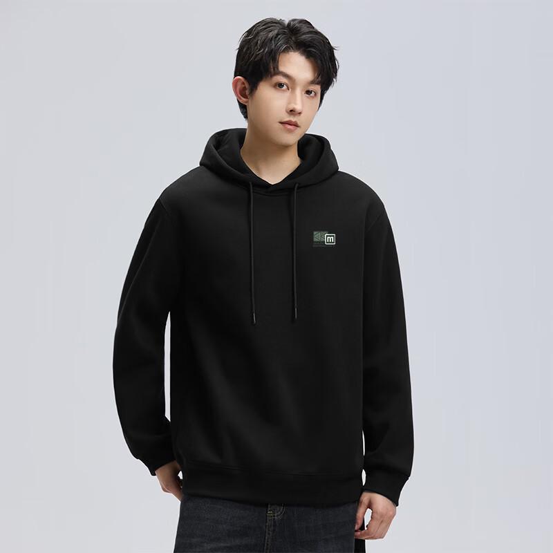 Mark Fairwhale Men's Winter Fleece Lined Hooded Sweatshirt