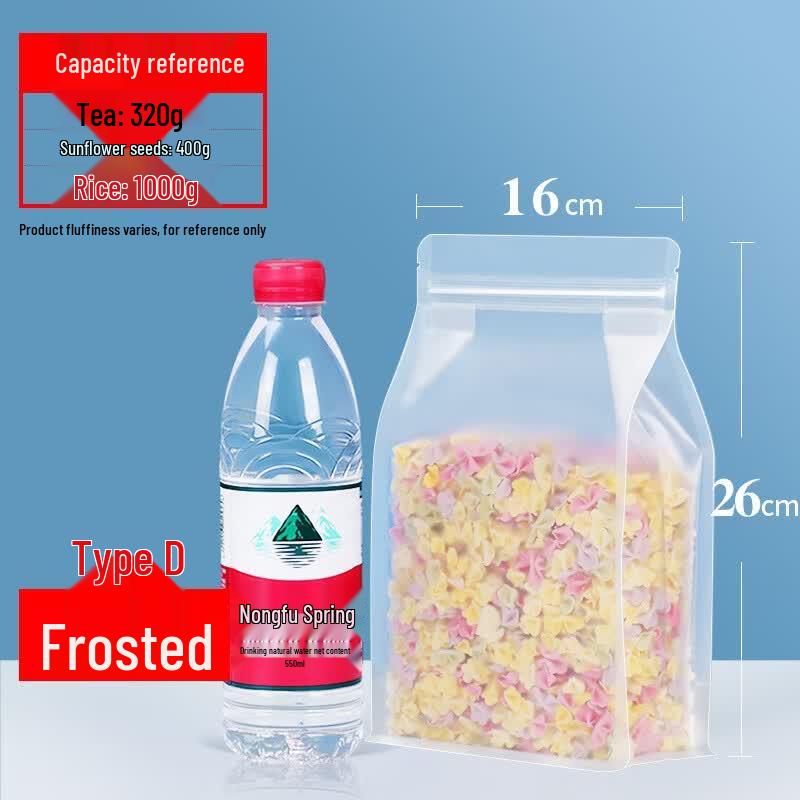 

Octagonal Stand-up Food Storage Bags