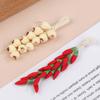 1String 1:12 Puppenhaus Miniatur Knoblauch Chili Pfeffer Ganze Schnur Würze Küche Lebensmittelmodell Lebensszene Dekor Spielzeug