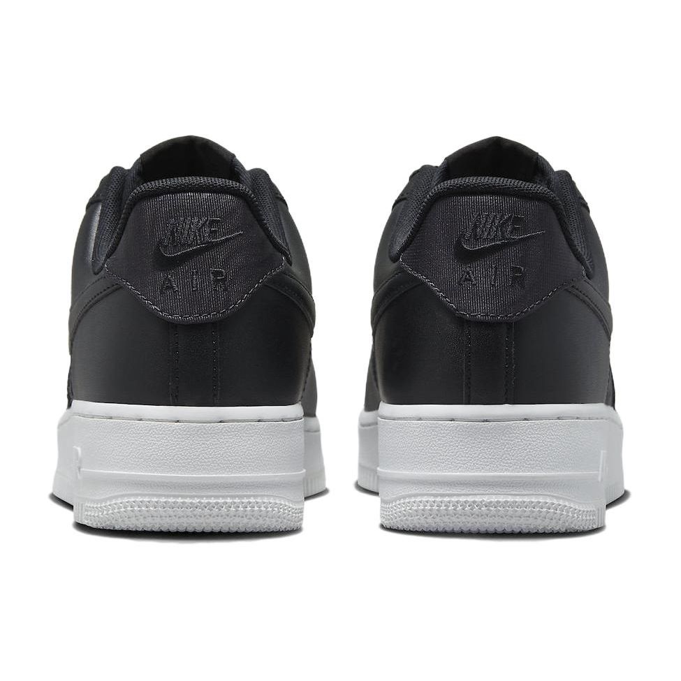 Nike Air Force 1 Low 07 SE Black Nylon Men Sneakers Summit-White FB2048-001