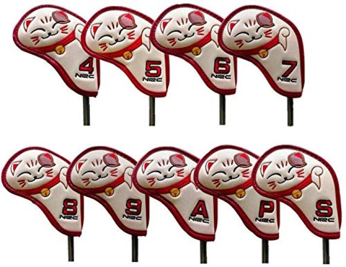 Golf headcovers for drivers woods utilities putter covers for magnetic type with Odyssey pin type with Scotty Cameron cat single item woods and