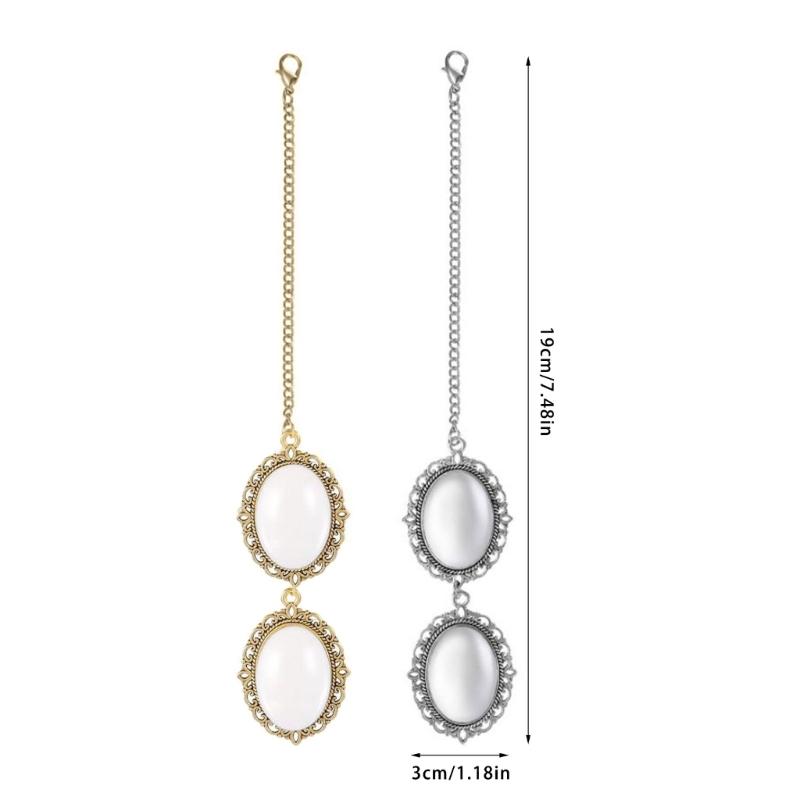 2Pcs Graduation Tassels Charm With Photo Holder Graduation Hat Pendant Metal Photo Charm Graduation Hat Decoration