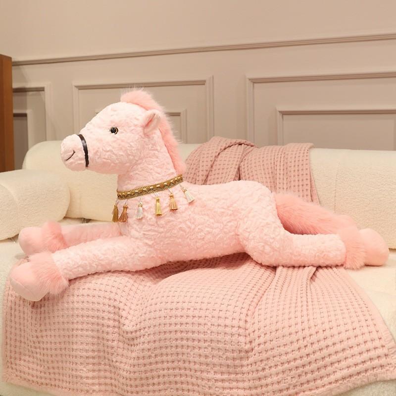 

Angel Horse Plush Toy With Pp Cotton Filling For Kids Birthday Gift розовый
