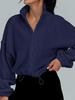 2026 Women's Fleece-Lined Stand-up Collar Zipper Sports Jacket
