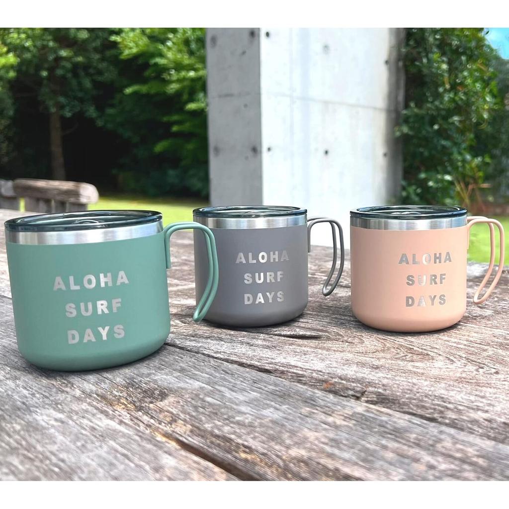 Hawaiian Stainless Steel Khaki with a Subdued Earthy Vacuum Insulation Keeps Drinks Hot or Resists and the Exterior Remains Redesigned In Mug, 350ml,