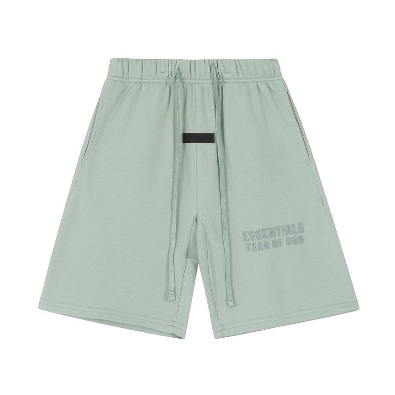 FOG ESSENTIALS Unisex Loose Silicone Print Casual Shorts