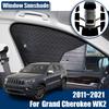 Pro Jeep Grand Cherokee WK2 2014 2012 Příslušenství 2011~2021 Autopřední sklo Sluneční clony Proti UV záření Kryty Závěsy Vnitřní Autodíly