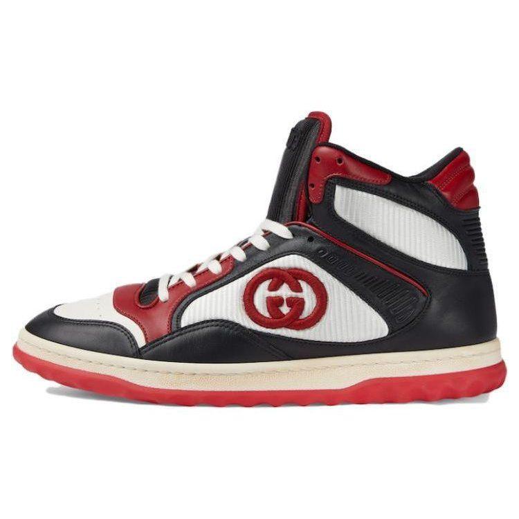 Gucci MAC80 High 'Black White Red' 762060 AACN5 1050