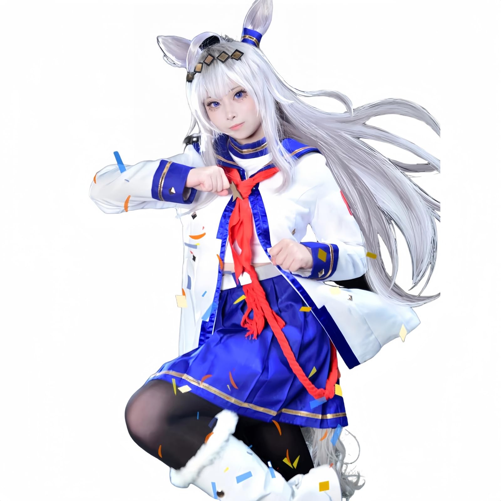 

Uma Musume Косплей Oguri Cap Косплей Starlight Beat Косплей Uma Musume Косплей Костюм Маскарадный костюм для мероприятия Хэллоуин Костюм для школьного фестиваля [NOKIJP]