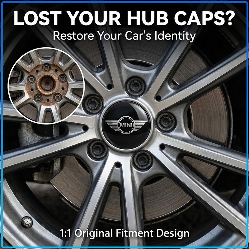 4 Stück 60mm Auto Radnabenkappe Felgenabdeckung Für MINI Cooper One S Clubman R50 R53 R56 R60 F55 F56 R57 R58 R59