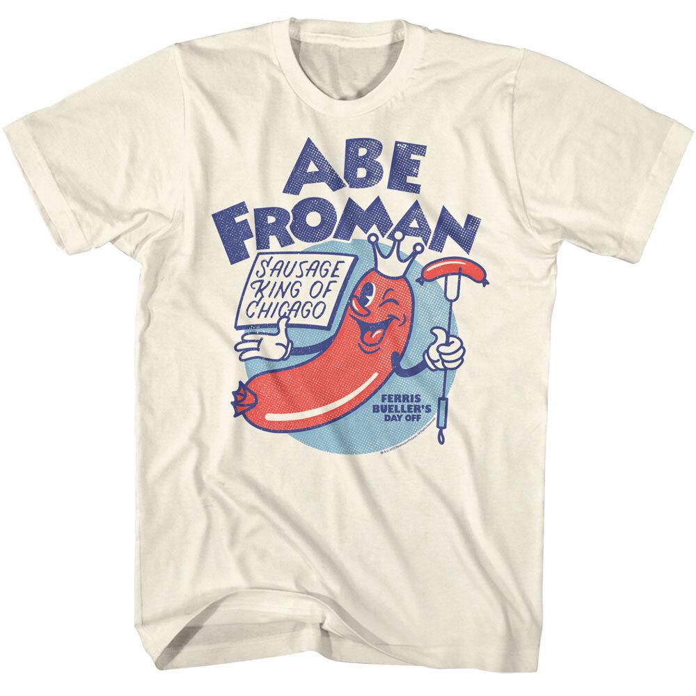 Ferris Bueller Day Off Movie Abe Froman Sausage King Of Chicago Men T Shirt M
