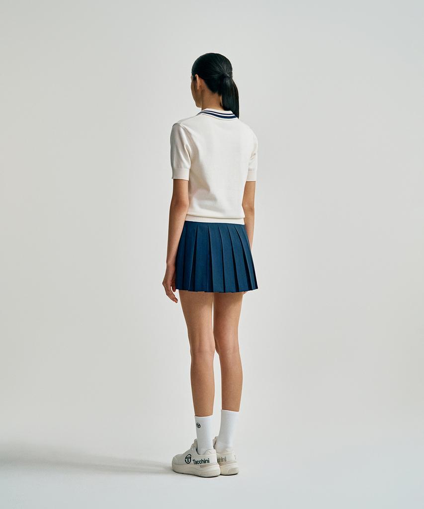 SERGIO TACCHINI W Daily Short Sleeve Polo Sweater