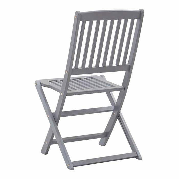 Maison Exclusive - Chaises pliables d'extérieur lot de 8 Bois d'acacia solide