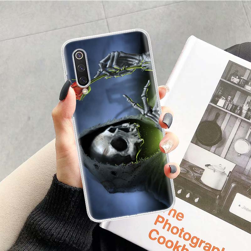 Skull Skeleton Grim Reaper Phone Case For Xiaomi Redmi Note 13 14 15 Pro Plus 12S 12 14S 11S 11E 10 10S 11 11T 5G 4G Cover Coque