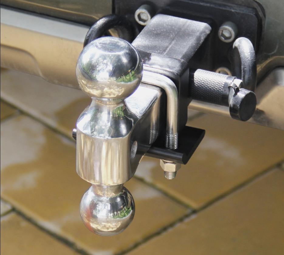 Tow Arm Hook Stabilizer: Anti-Shake and Noise-Reducing Fastener for American Square Mouth Towable RVs.