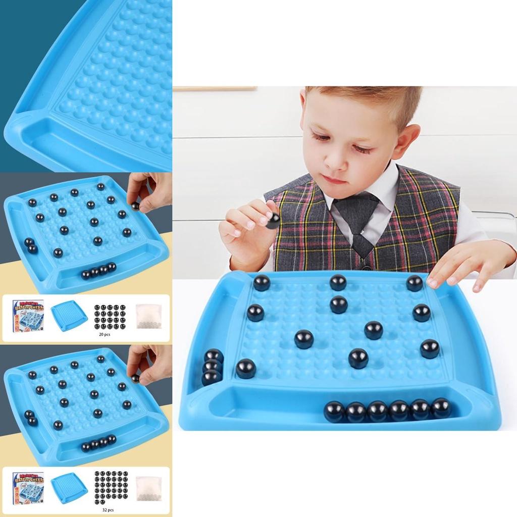 Magnetic Induction Chess Fun Magnetic Chess Game For Training Focus And Logical Thinking Educational Toy For Parent-child Interaction Plastic Material