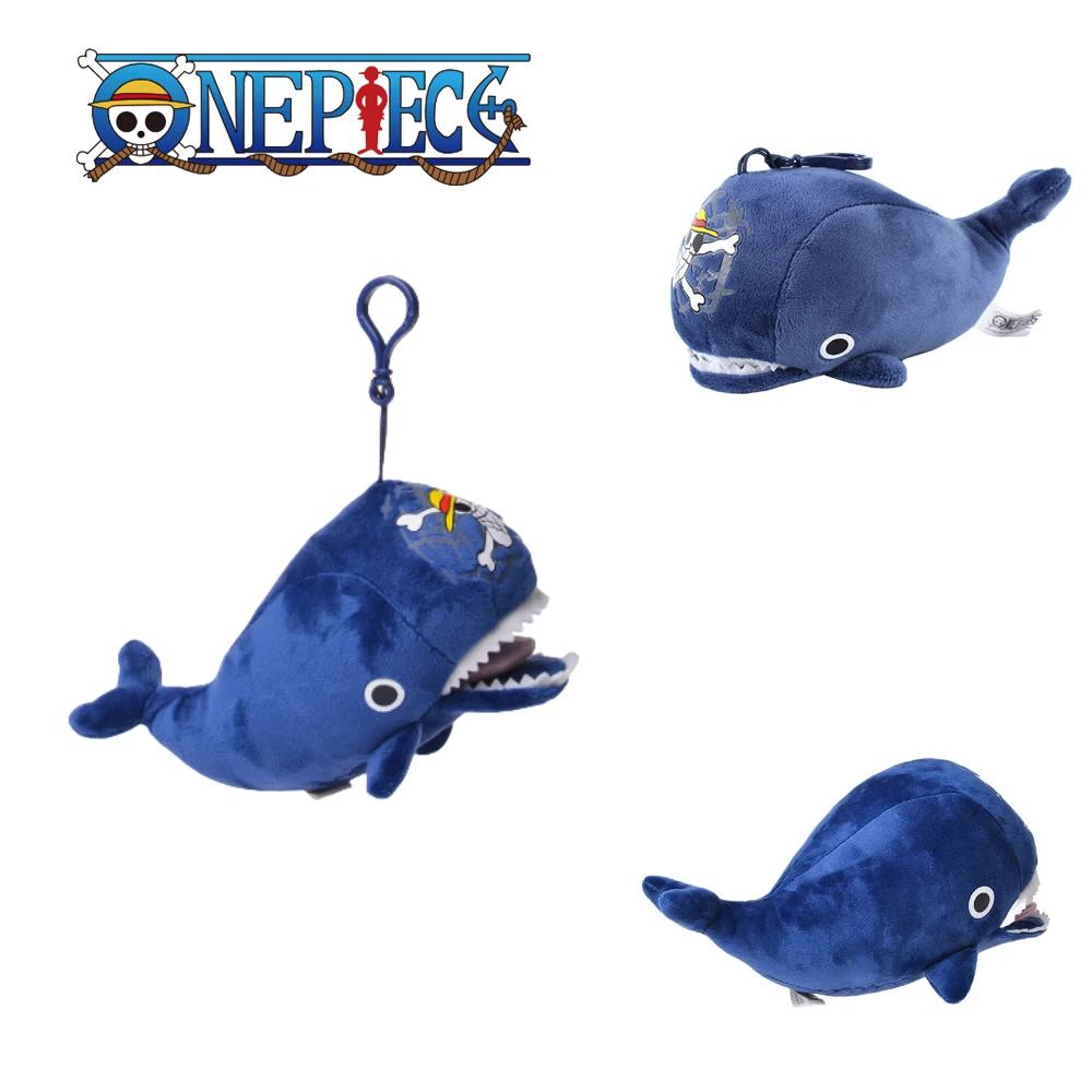 One Piece Raab Laboon Plush Pendant Toy Anime Whale Marine Animal Soft Stuffed Doll Keychain Accessories Birthday Gift