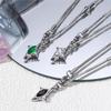 Exclusive Design Cross Necklace for Men - High-end and Luxurious Titanium Steel Pendant with Snake Bone Chain for Men