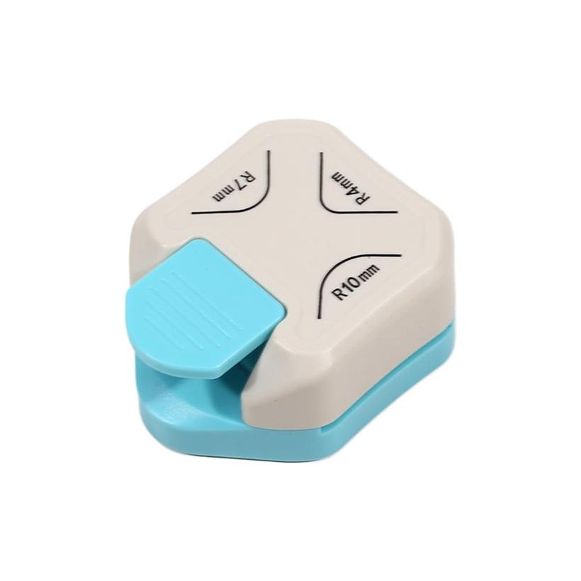 3-in-1 Corner Rounder Punch DIY Crafts Projects Hole Puncher Cutter for Card Making Scrapbooking and Photocards