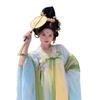 Tang Dynasty Style Hanfu Set Women Embroidered Qi Xiong Ruqun With Wide Sleeves Flowy Outfit