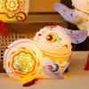 Chinese Style Flying Rabbit Lantern Glowing LED Lantern Toys Handheld Rabbit Lantern  Kindergarten