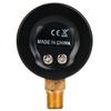 Mechanical Pressure Gauge 18inch BSPT Bottom Connection for Air Oil Water (0200psi 014bar)