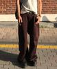 INTEMPOMOOD Fireworks Wide Pants_Burgundy