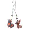 Wood Engraved Tangma Key Chain Cute Small Pendant Keychain Rainbow Wood Products Bag Backpack Charm Phone Pendant