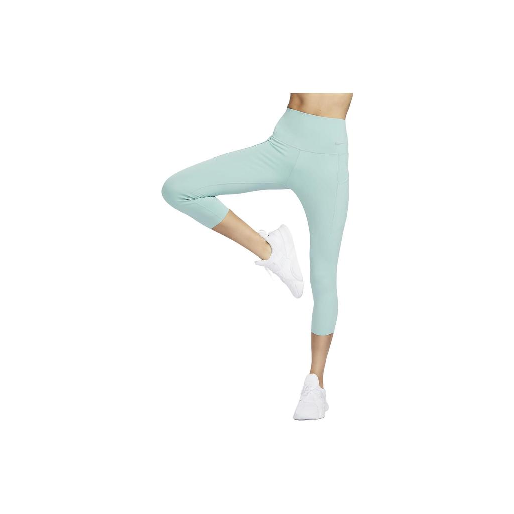 Nike Women's Dri-FIT Fast Mid-Rise Capri Oil Green DQ5894-309