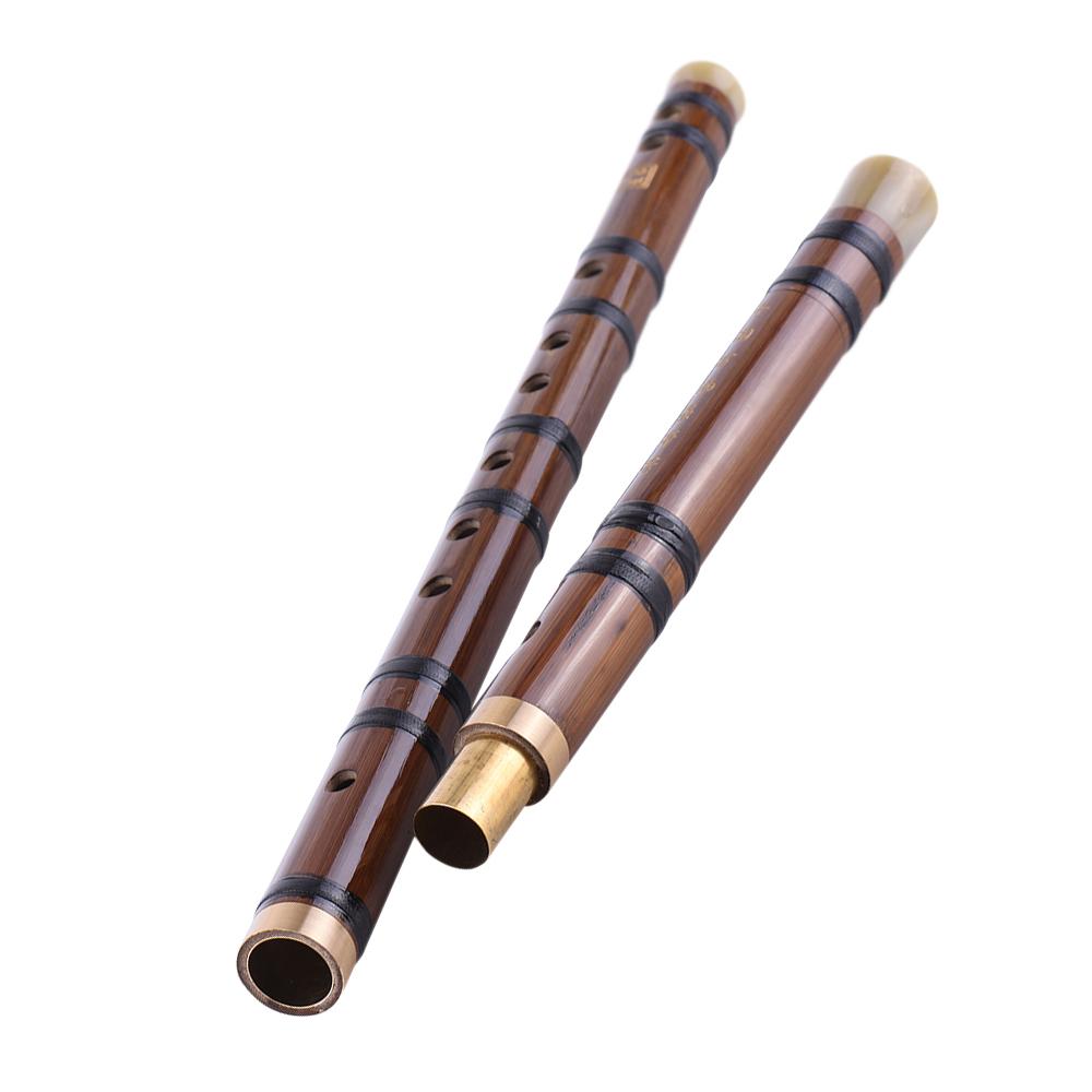 Flauta Dizi de Bambú Amargo Enchufable Instrumento Musical de Viento Madera Chino Tradicional Hecho a Mano Clave de Sol Nivel de Estudio