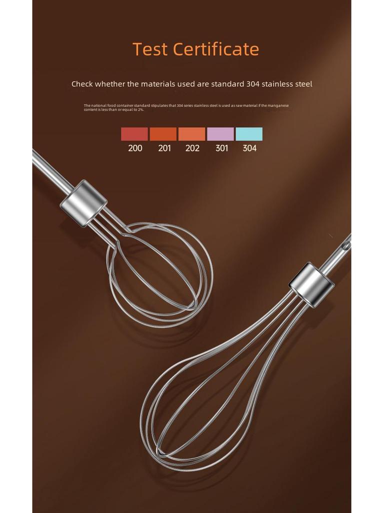 Mini-Hand-Eierschläger, kabellos, elektrisch: Automatischer Sahnequirl zum Backen