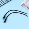 Black Ebike Accessories Optional Cable Base Connector Waterproof Connector 2/3/4/5/6Pin Cable Display Pin
