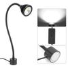 Aluminum 7W LED Machine Work Light Magnetic Base Hose CNC Sewing Milling Lamp for Beauty Nail Study