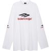 Balenciaga FW23 T Shirt Loose Fit Men's White 720250TPVD79065