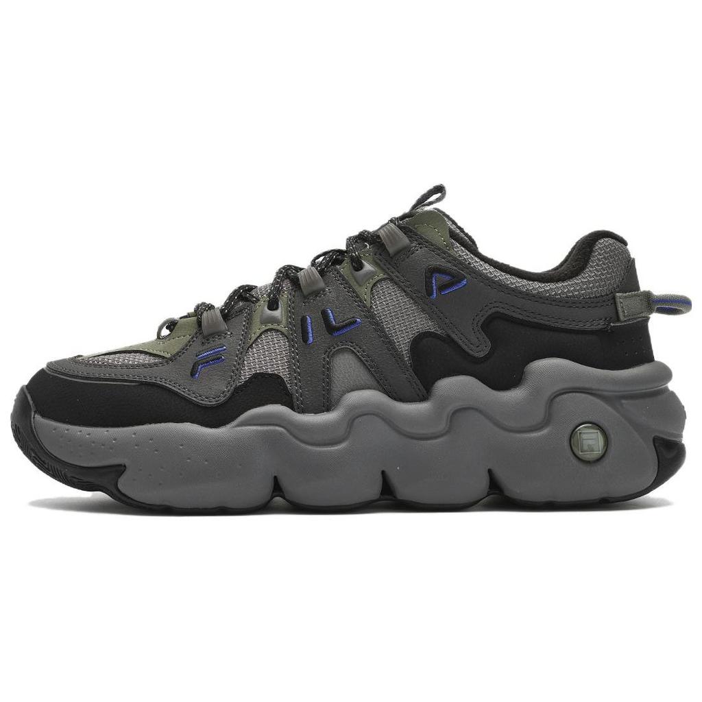 Fila Panini Retro Casual Fleece Low-Top Running Shoes Men Sneaker Gray F12M412109FCF