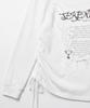 THE GREEN LAB Studded One-Shoulder String Long Sleeve [White]