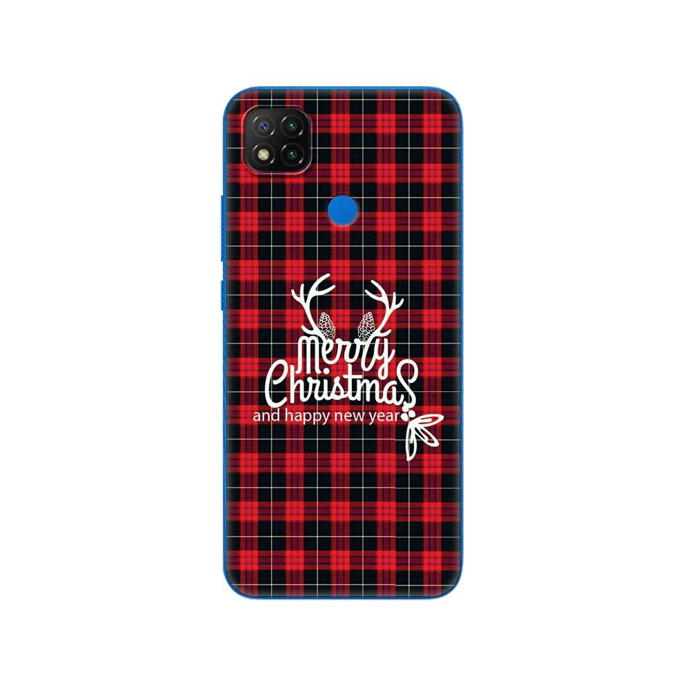 

Чехол для xiaomi redmi 9C, 6,53 дюйма, задняя крышка телефона для redmi 9C, NFC, мягкий силиконовый бампер из ТПУ, зима, Рождество, снежная елка, новый год redmi 9C NFC