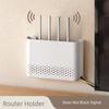 Space-Saving WiFi Storage Shelf Wall-Mounted Organizer Shelf Wireless Router Storage Box  Household