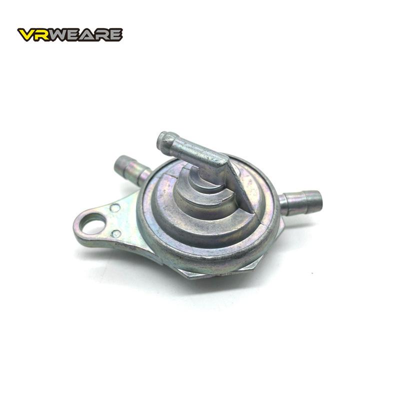 3-way Inline Vacuum Fuel Petcock Motocycle Fuel Valve Scooter Fuel Cock For GY6 50 125 150 Cc Scooter Moped ATV