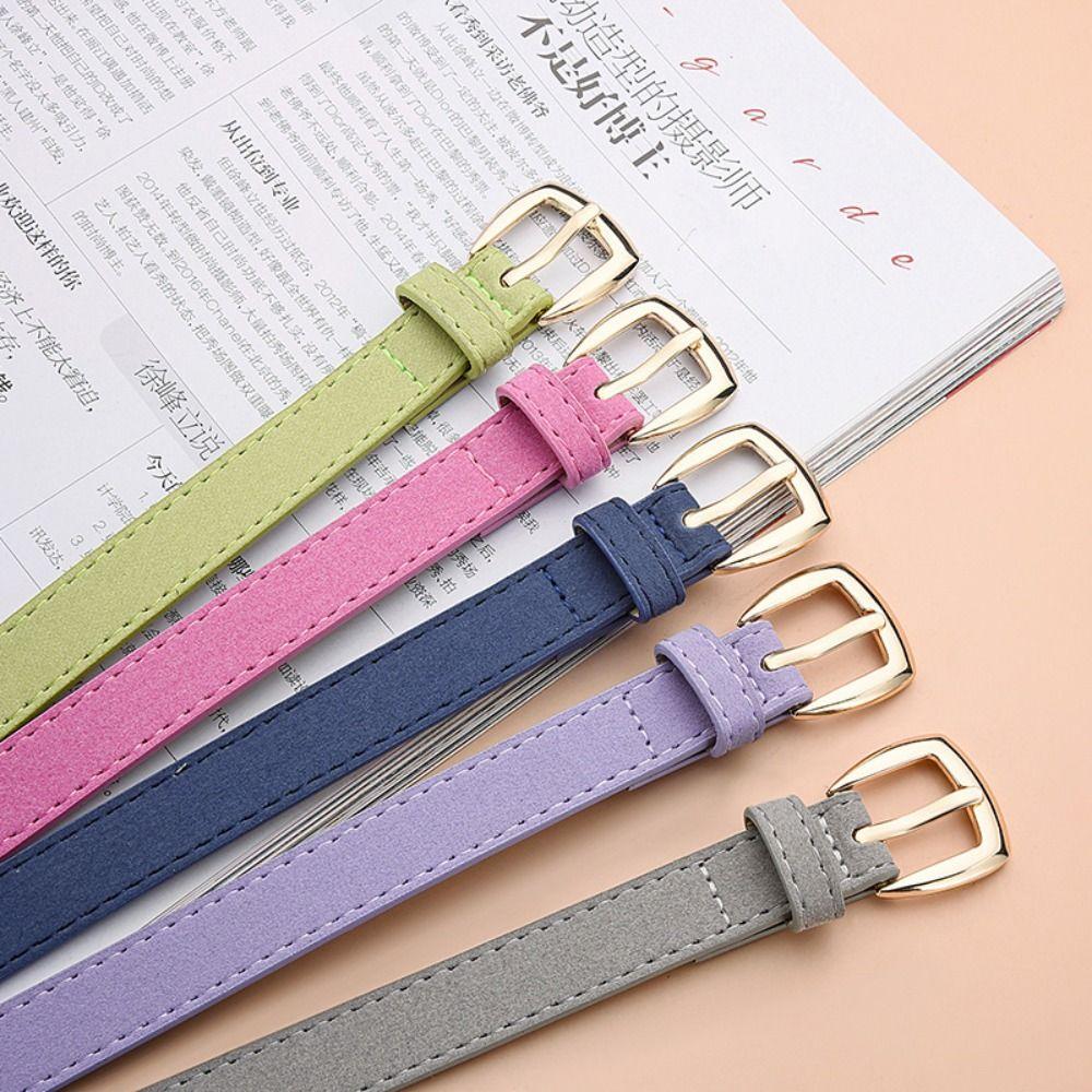 Luxus Design Wildleder Gürtel Dornschließe Taillenband Mode Business Taillengürtel Für Damen