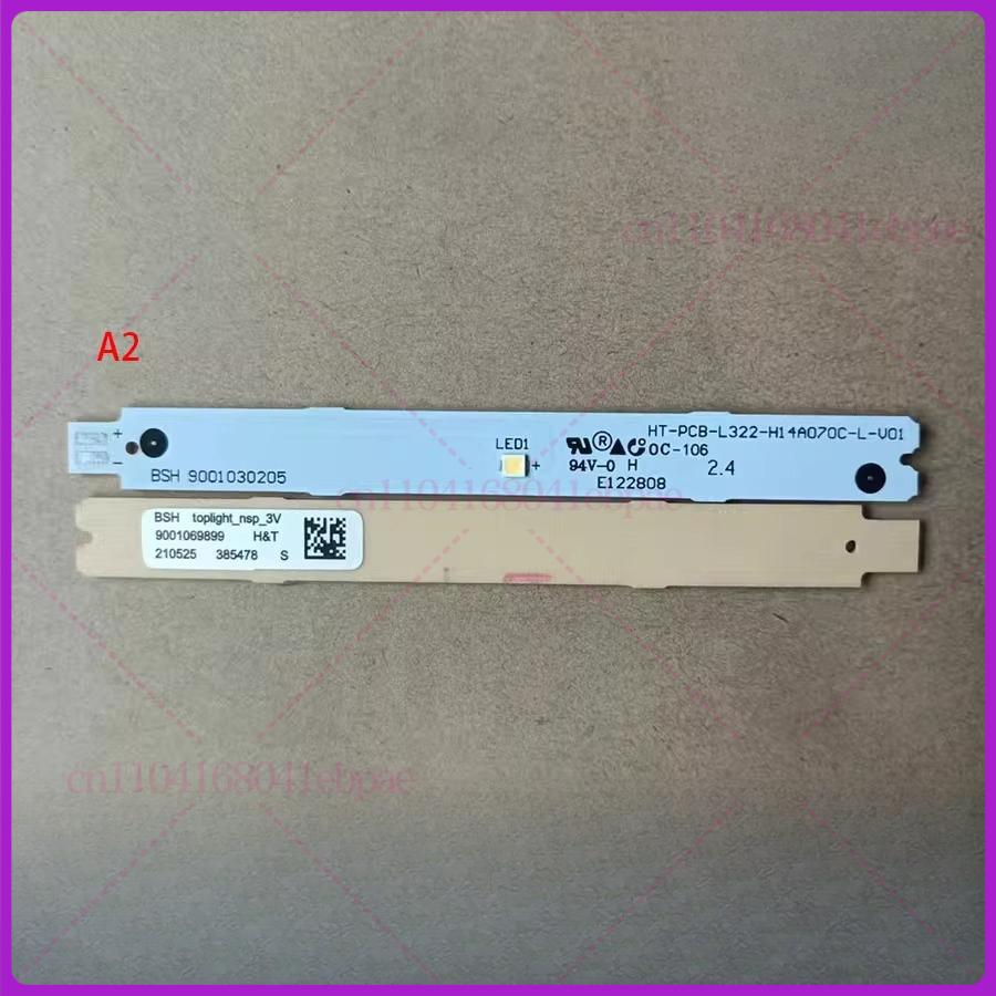 Refrigerator Freezer Accessories A1 A2 A3 A4 A5 A6 LED Light Srip Board For Siemens Bosch Refrigerator