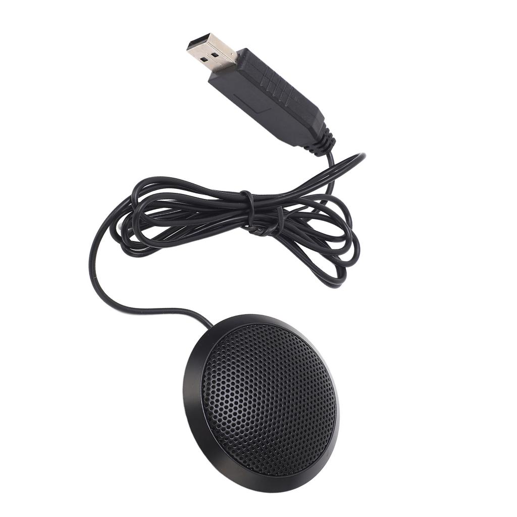 E104 USB Conference Microphone 360 degrees  Omnidirectional Speakerphone for Online Meetings Games Chat