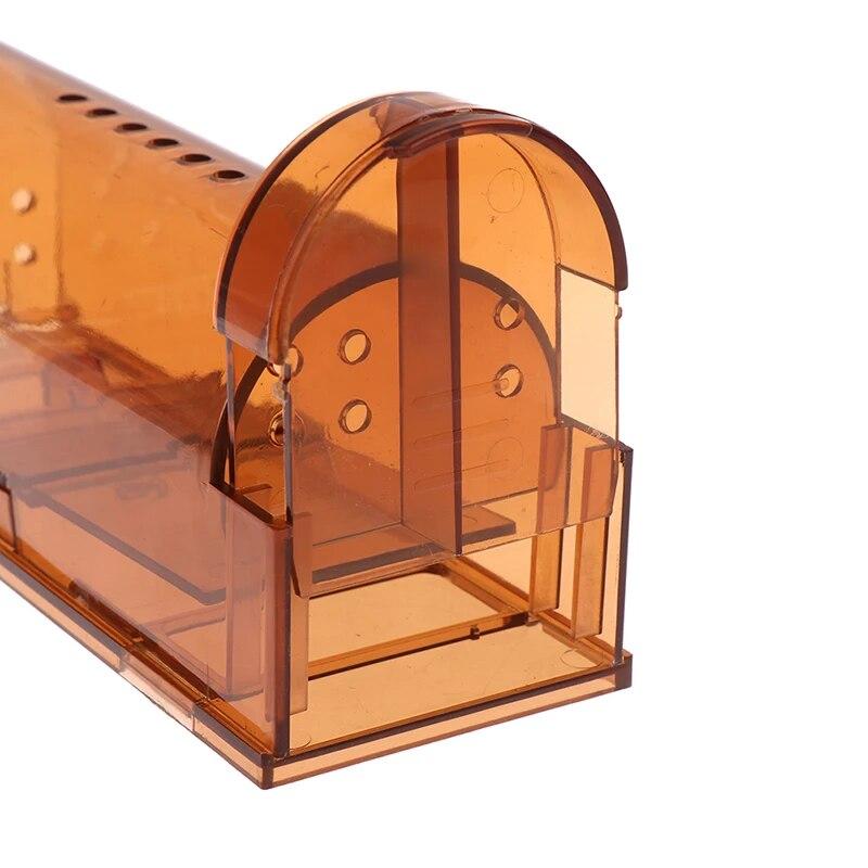 1Pc Mausefalle Käfig Keine Töten Tier Haustier Kontrolle Käfig Wiederverwendbare Mäuse Nagetier Catcher Ratte Falle