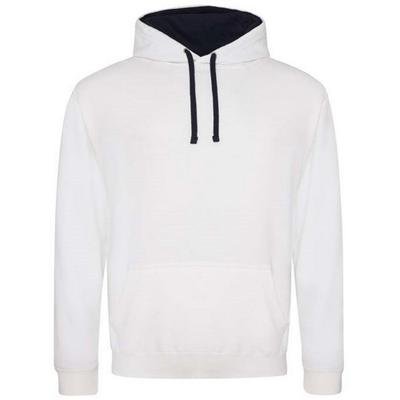 Awdis Sweat à capuche uni varsity unisexe pour adulte