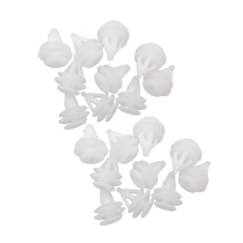 20Pcs Door Trim Panel Seat Back Cover Clip Fastener Retainer Rivet Pin 91566-SP0-003 Fit for Honda Acura New