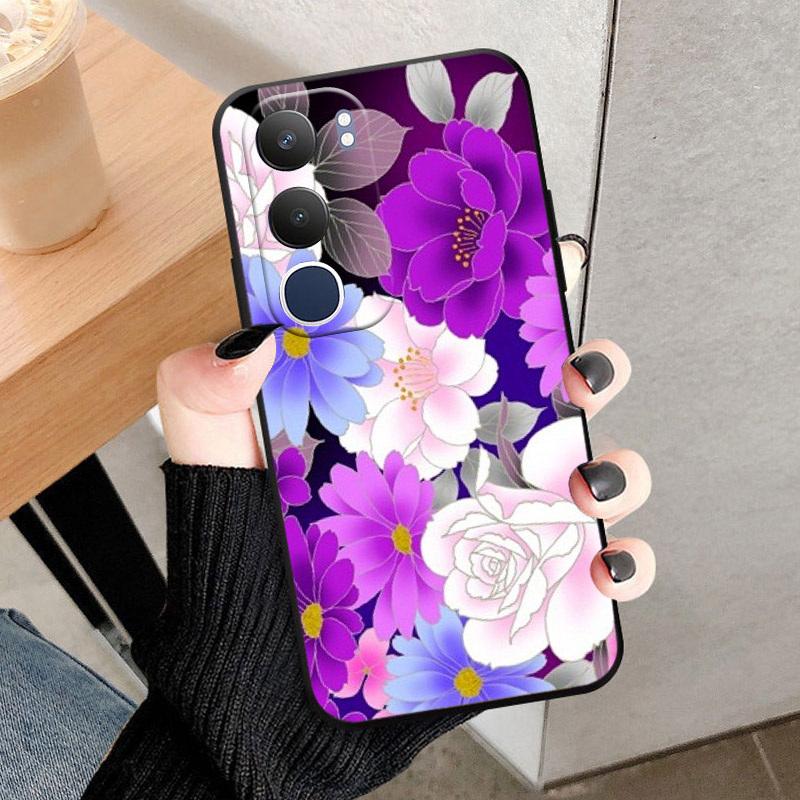 For VIVO Y19S 4G Phone Case Soft Silicone Back Cover Coque For VIVO Y 19 S Cases Black TPU Shockproof Fundas Shell Y19S Capa