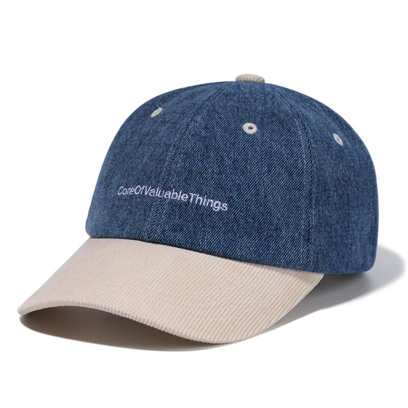 Кепка Refresh Core Curve - Джинсовый/Бежевый